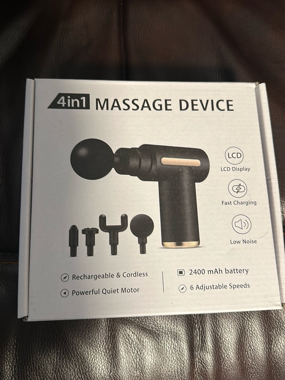 4-in-1 Massage Device - Black